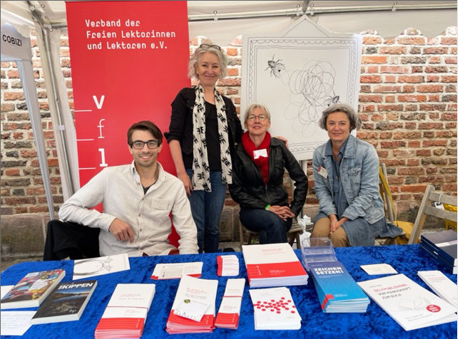 Regionalgruppe Bayern Nord bei den Texttagen